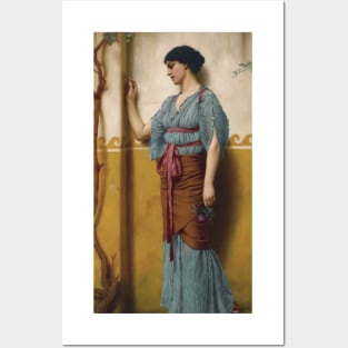 The Trysting Place by John William Godward Posters and Art